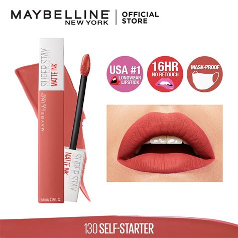 waterproof lipstick maybelline.